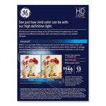 GE Reveal HD+ 11 Watts White LED Commercial Bulb, 4/Pack (93127996)