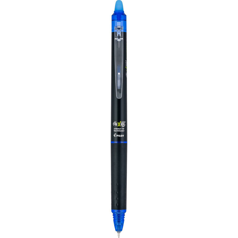 Pilot FriXion Synergy Clicker Erasable Gel Pen, Extra Fine Point, 0.5mm, Blue Ink, Dozen (17369)