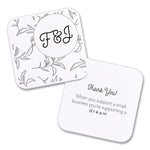 Avery Clean Edge Business Cards, 2.5" x 2.5", Matte, White, 180/Pack (35703)