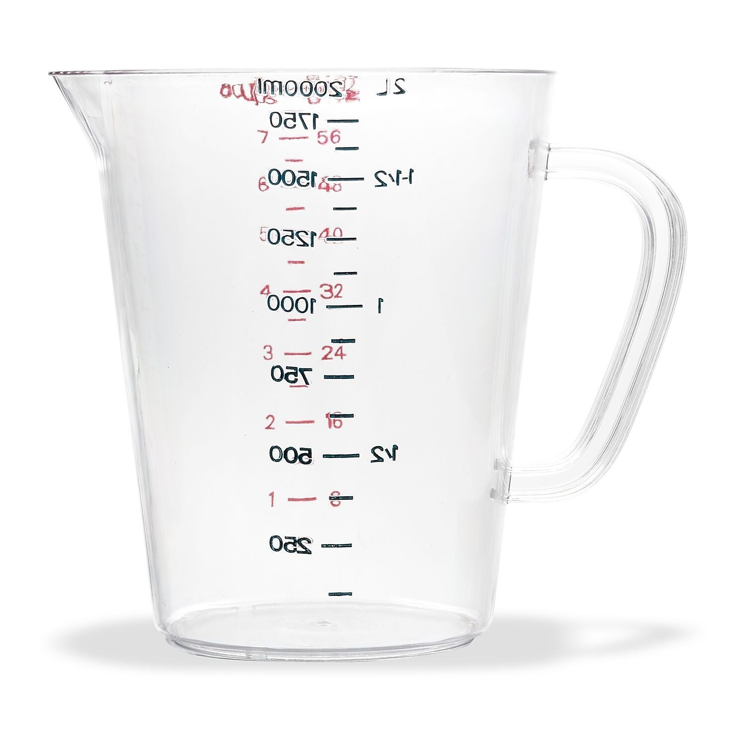 Carlisle Commercial Measuring Cup, 0.5 gal., Clear (4314407)