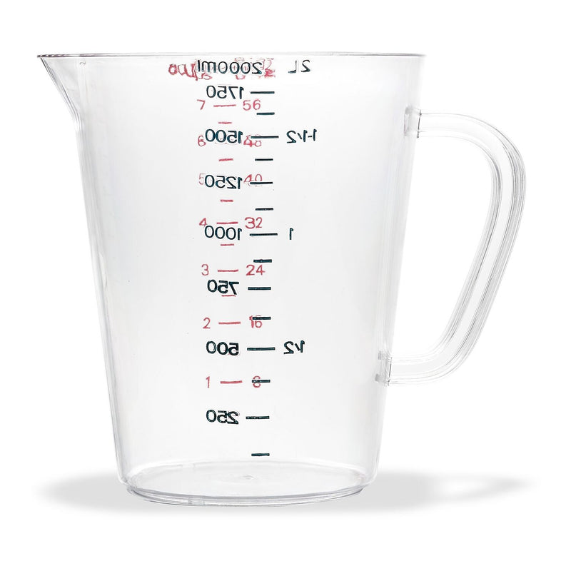 Carlisle Commercial Measuring Cup, 0.5 gal., Clear (4314407)