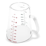 Carlisle Commercial Measuring Cup, 0.5 gal., Clear (4314407)