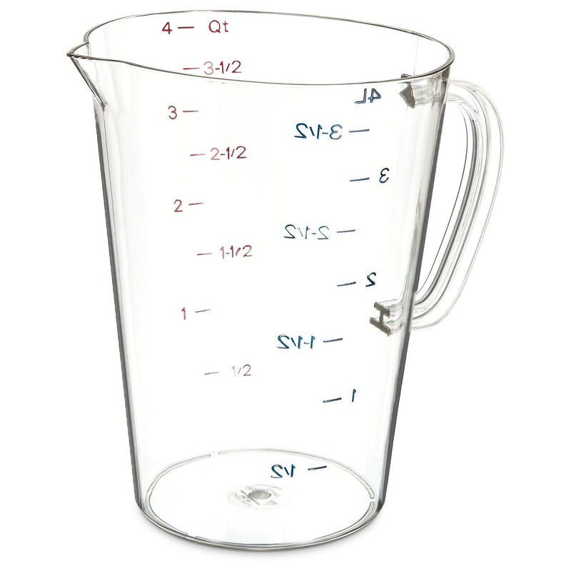 Carlisle Commercial Measuring Cup, 1 gal., Clear (4314507)