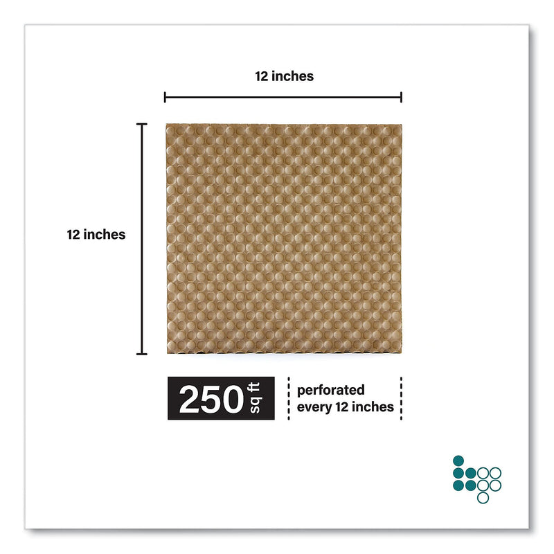 Elementree 1/2" Bubble Roll, 12" x 250 ft., 250 Sheets/Roll (01913)