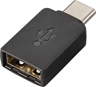 Poly USB-A to USB-C Adapter, Female to Male (HP85Q48AA)