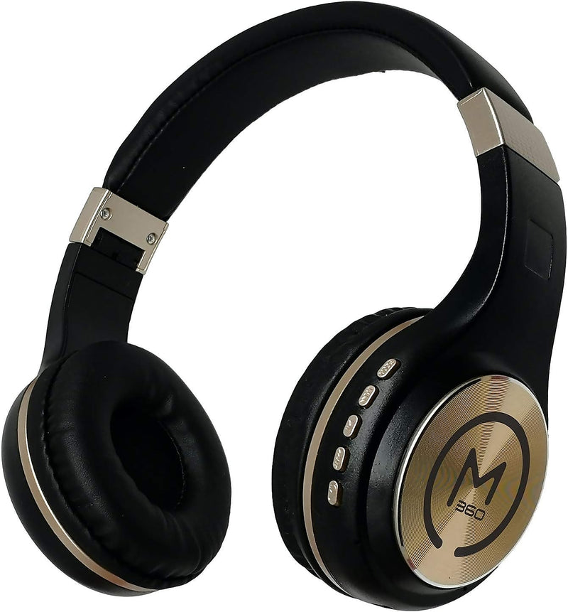 Morpheus 360 Serenity Bluetooth Wireless Over-the-Ear Headphones, Gold (HP5500G)