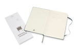 Moleskine Pro Large Professional Notebooks, 5" x 8.25", Narrow Ruled, Green (620763)