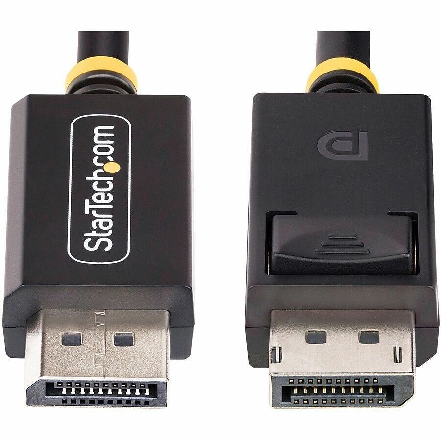 StarTech DisplayPort 3' Display Port to Display Port Audio/Video Cable, Male to Male, Black (DP213FDP80Cable,)