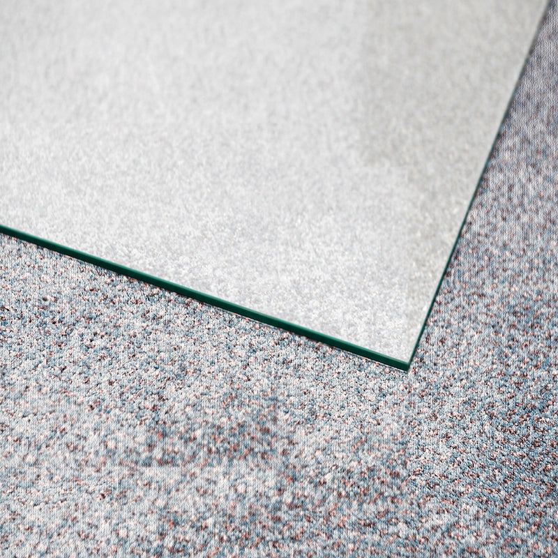 Floortex Glaciermat Carpet & Hard Floor Chair Mat, 36" x 42", Crystal Clear Glass (FC123642EG)