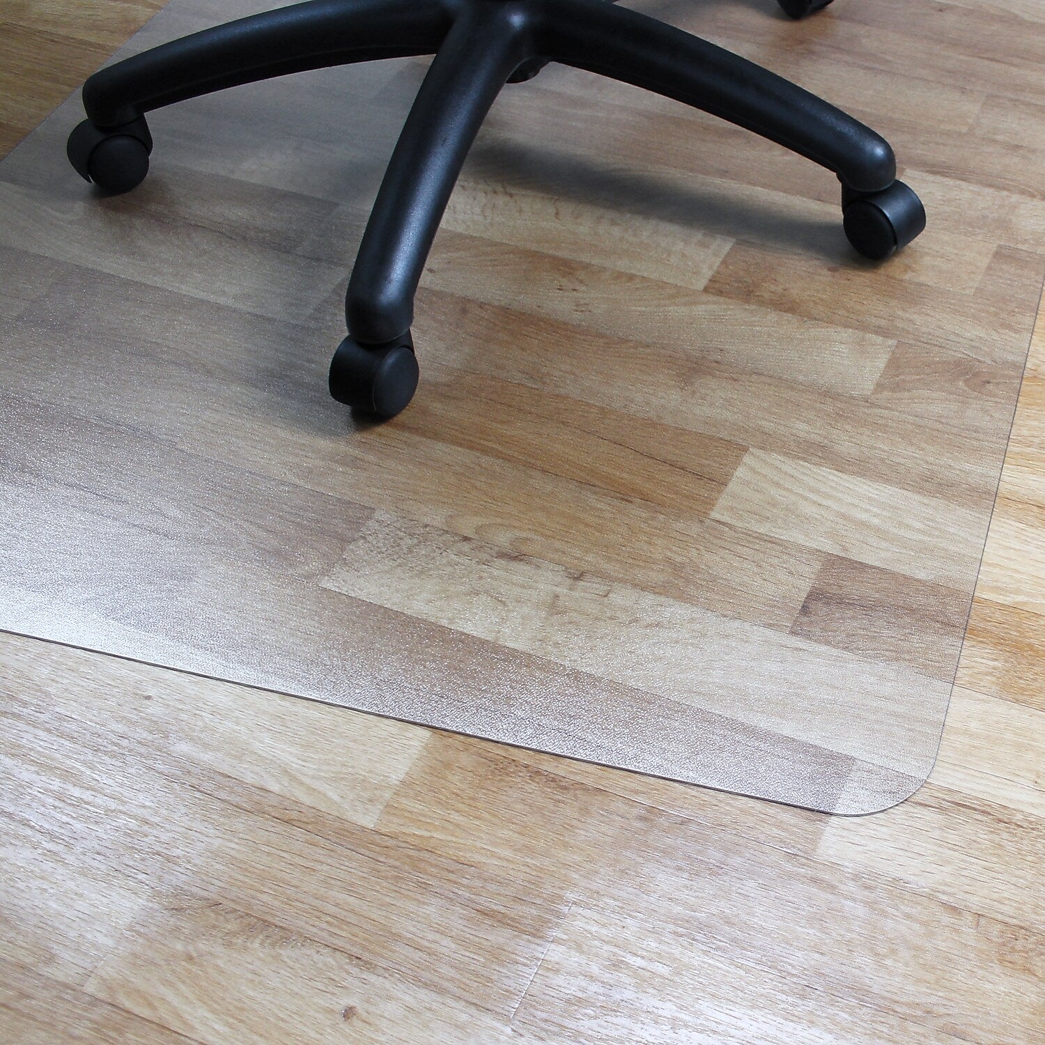 Floortex Cleartex Advantagemat Hard Floor Chair Mat, 30" x 48", Clear PVC (FC127519EV)