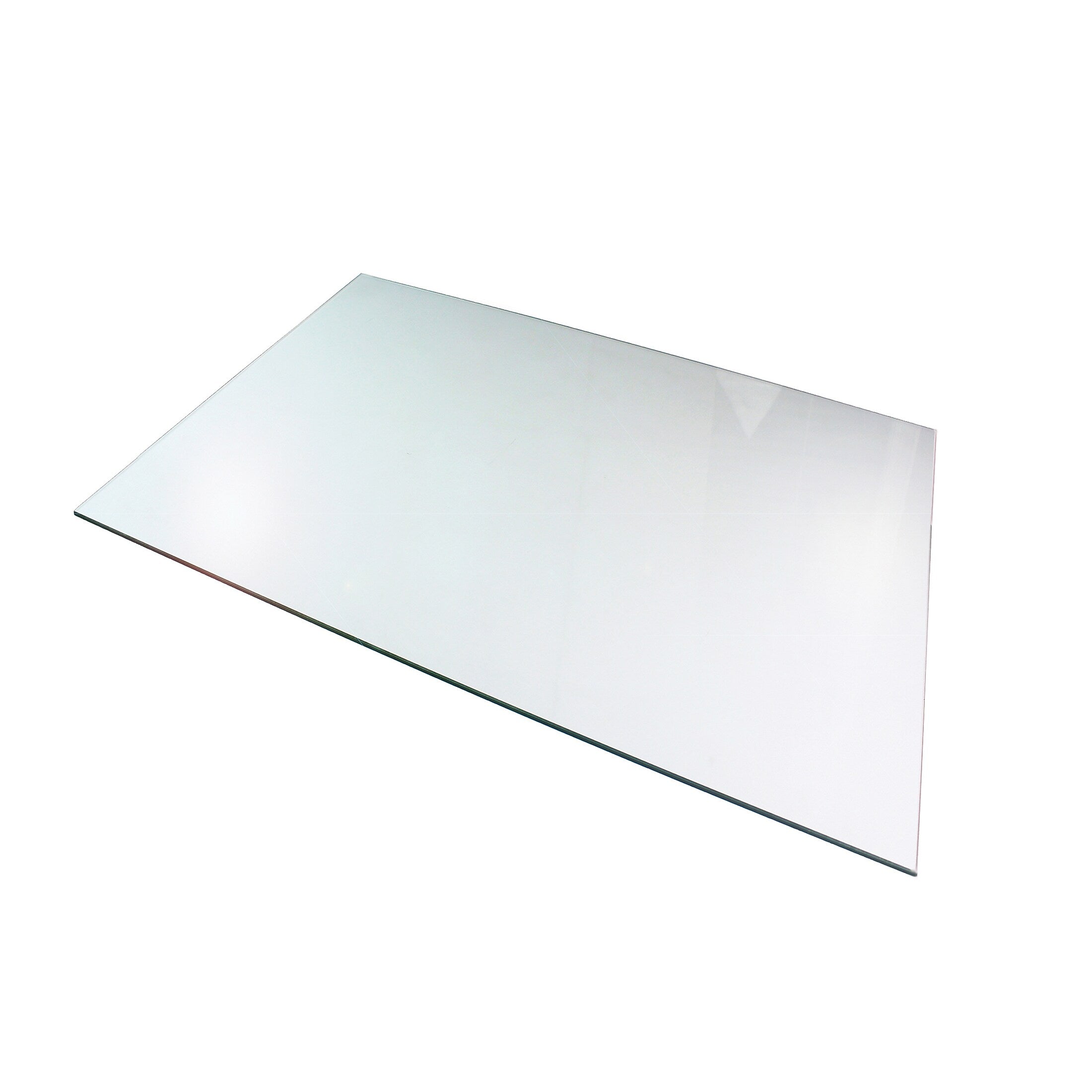 Floortex Glaciermat Carpet & Hard Floor Chair Mat, 36" x 42", Crystal Clear Glass (FC123642EG)