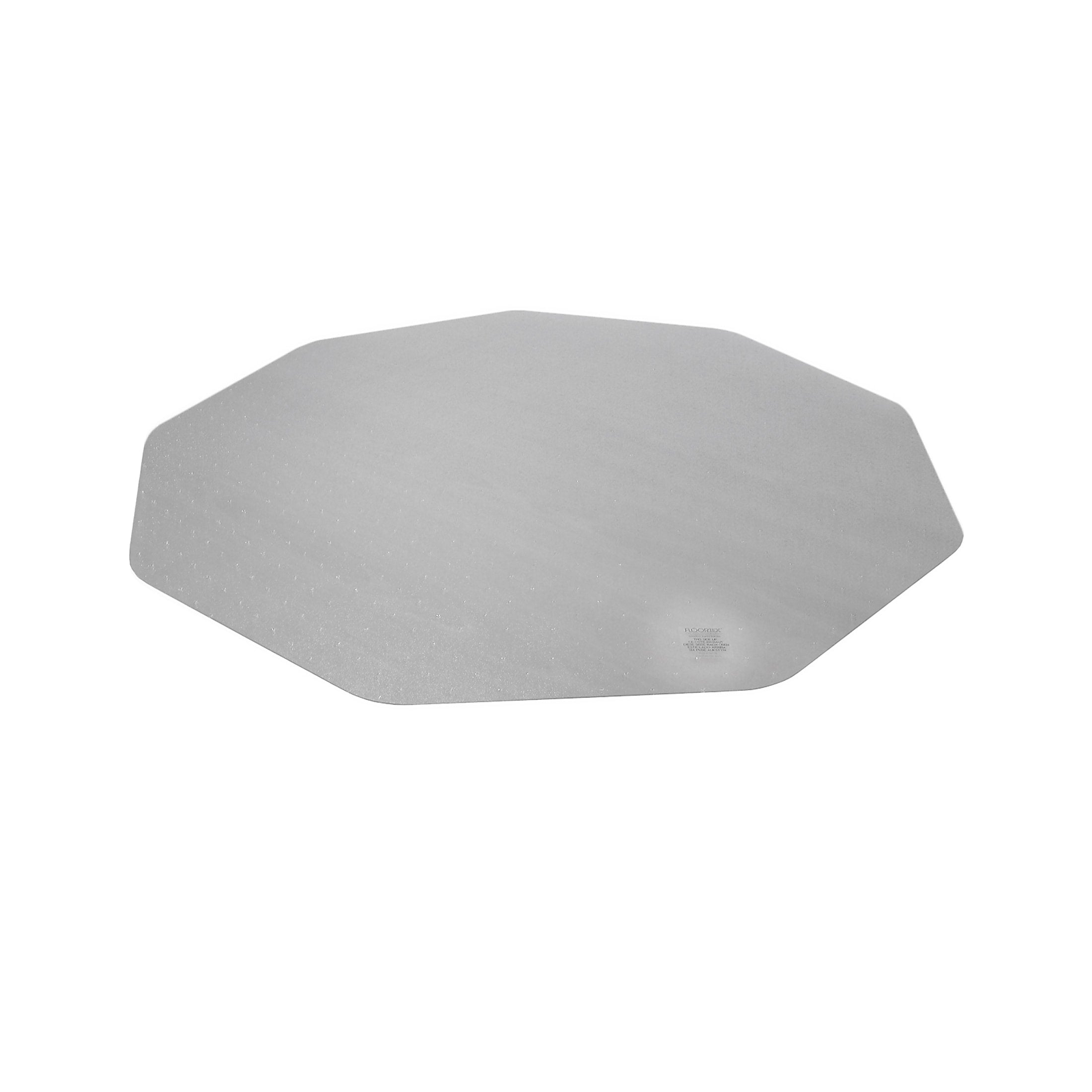 Floortex Cleartex 9Mat Carp et Chair Mat, 38" x 39", Designed for Medium-Pile Carpet, Clear Polycarbonate (FC111001009R)