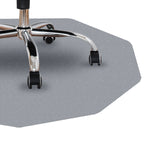 Floortex Cleartex 9Mat Hard Floor Chair Mat, 38" x 39", Clear Polycarbonate (FC121001009R)