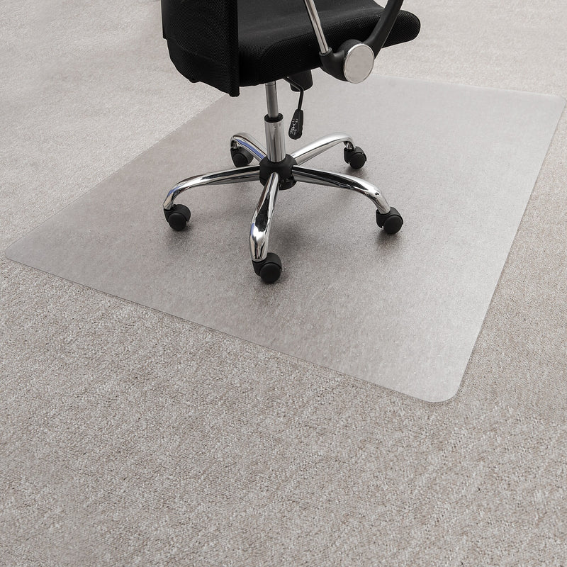 Floortex Cleartex Carpet Chair Mat, 36" x 48", Clear Enhanced Polymer (ECO113648EP)