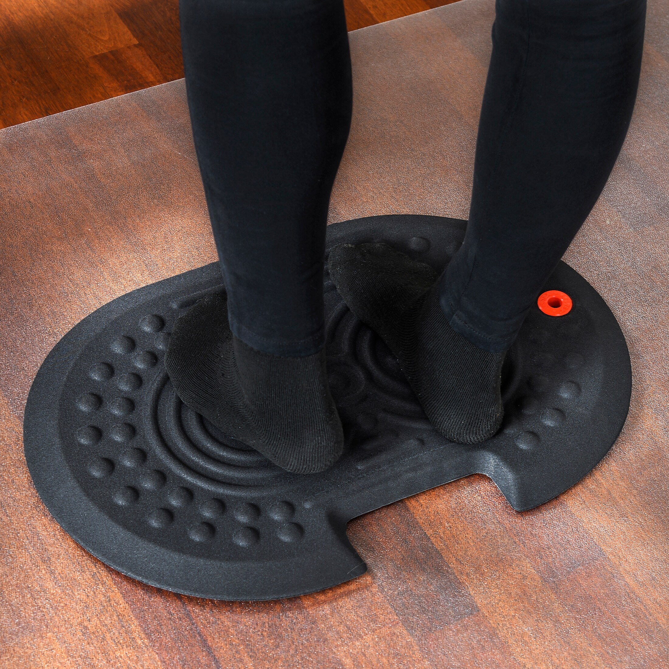 Floortex AFS-TEX 2000X Active Anti-Fatigue Mat, 24" x 16", Black (FCA21624XBK)