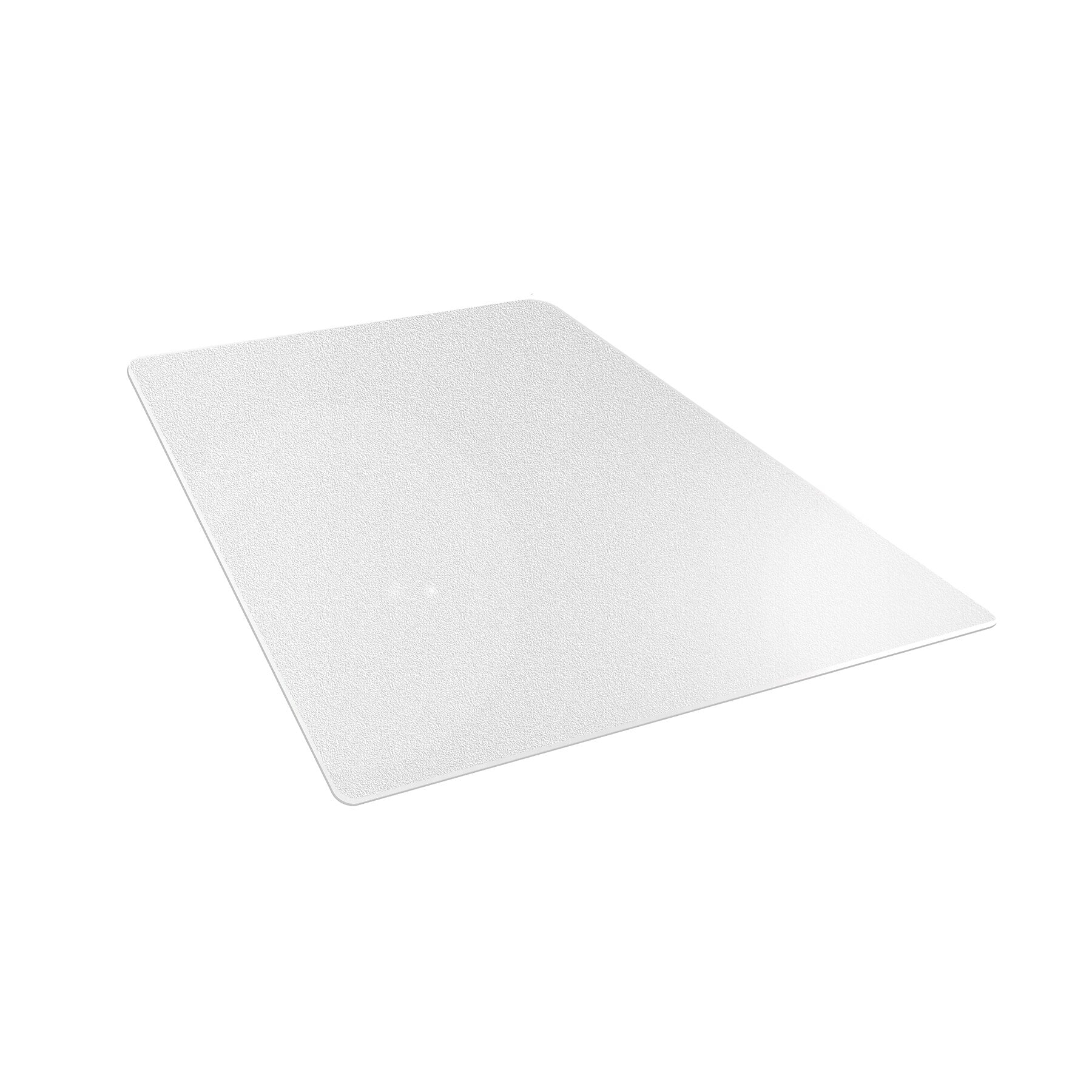 Floortex Cleartex Megamat Carpet & Hard Floor Chair Mat, 46" x 53", Clear Polycarbonate (FCM121345ER)