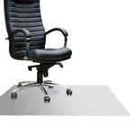 Floortex Cleartex Megamat Carpet & Hard Floor Chair Mat, 46" x 60", Clear Polycarbonate (FCM121525ER)