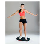 Floortex AFS-TEX Anti-Fatigue Balance Board, Midnight Black, 300 lbs. Capacity (FCWB1420ABK)