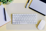 Desktex Plastic Desk Pad, 22" x 17", Clear (FPDE1722RA)