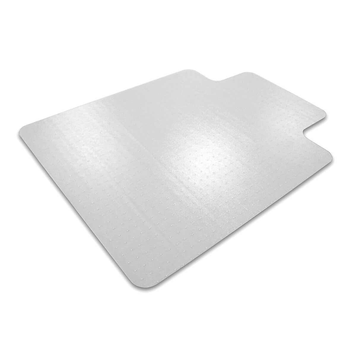 Floortex Computex Advantagemat Carpet Chair Mat with Lip, 36" x 48", Designed for Medium-Pile Carpet, Clear PVC (319226LV)