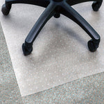 Floortex Cleartex Advantagemat Carpet Chair Mat, 48" x 118", Designed for Low-Pile Carpet, Clear PVC (FR1130025EV)