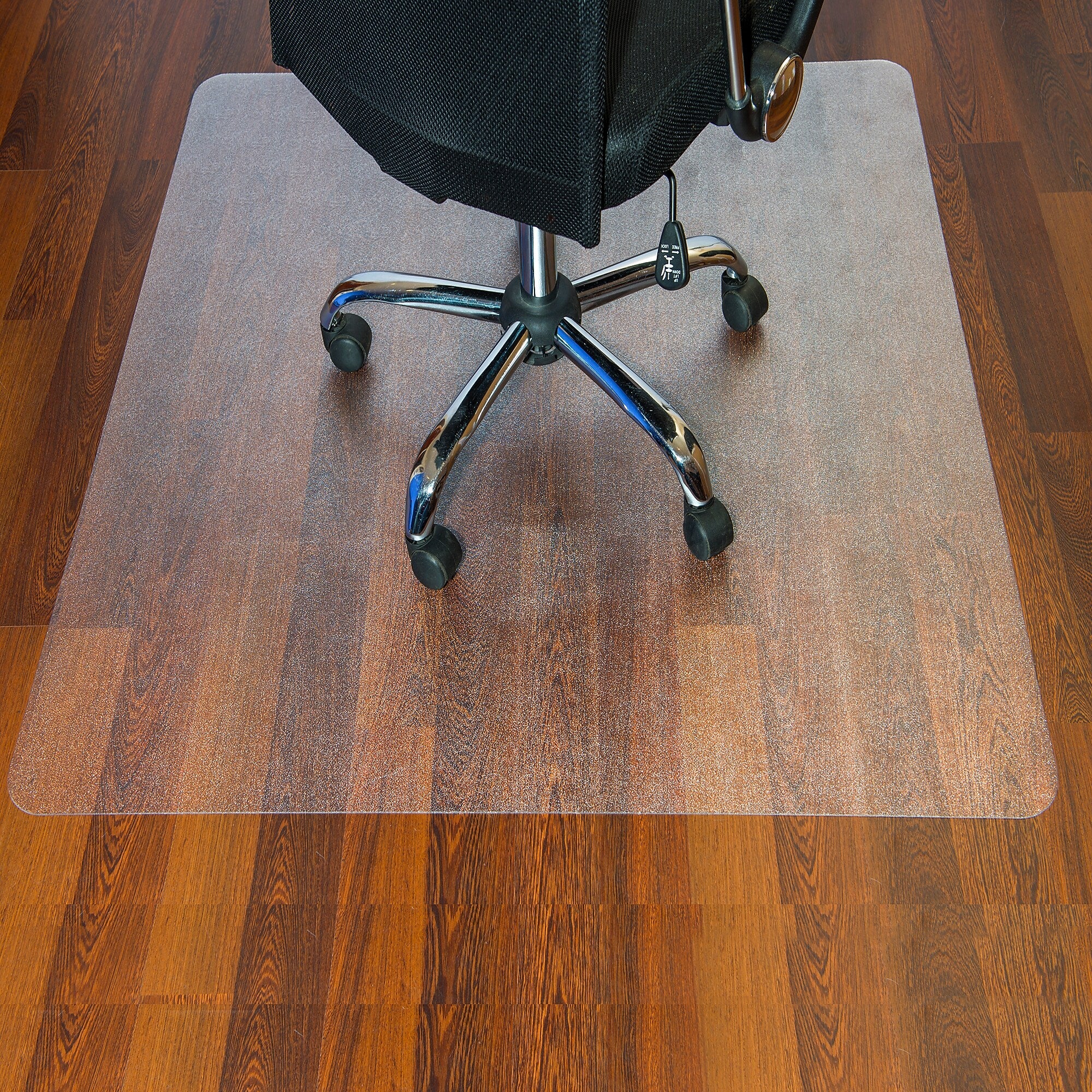 Floortex Ultimat Cleartex Hard Floor Chair Mat, 48" x 79", Clear Polycarbonate (1220019ER)