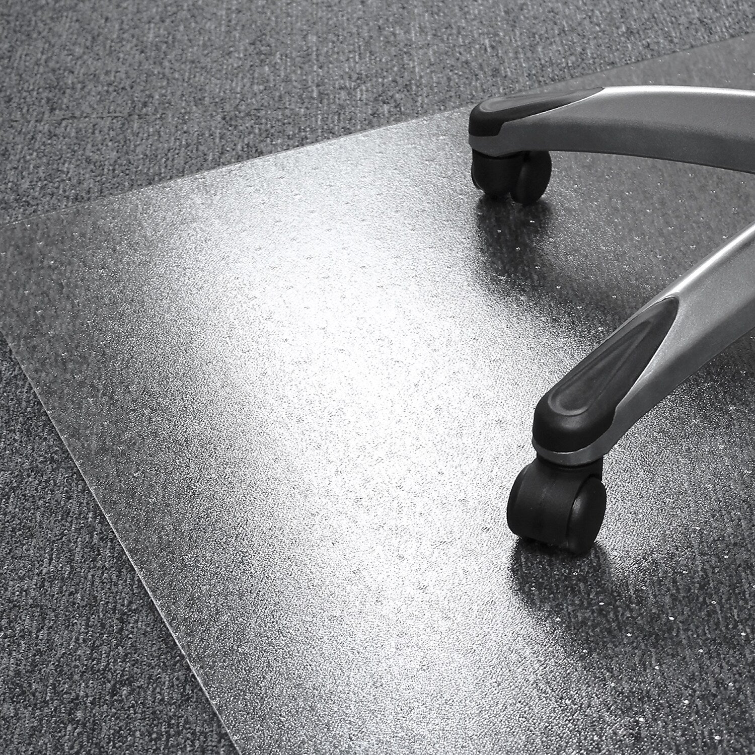 Floortex Cleartex Ultimat Carpet Chair Mat, 60" x 79", Clear Polycarbonate (FR1115020023ER)
