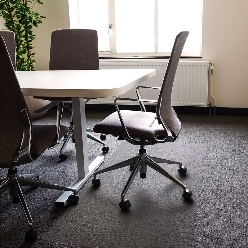 Floortex Cleartex Ultimat Carpet Chair Mat, 60" x 79", Clear Polycarbonate (FR1115020023ER)