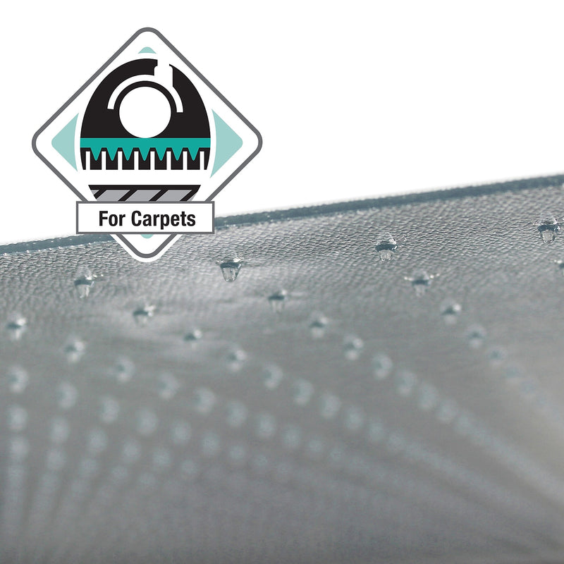 Floortex Cleartex Ultimat Carpet Chair Mat, 60" x 79", Clear Polycarbonate (FR1115020023ER)