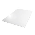 Floortex Ecotex BioPlus Hard Floor Chair Mat, 45" x 53", Clear Bio Based Polycarbonate (NRCMFLBS0003)