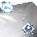 Floortex Ecotex Carpet Chair Mat, 36" x 48", Designed for Low-Pile Carpet, Clear Marvec BioPVC (NRCMFLFG0002)