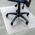 Floortex Ecotex Carpet Chair Mat, 36" x 48", Designed for Low-Pile Carpet, Clear Marvec BioPVC (NRCMFLFG0002)