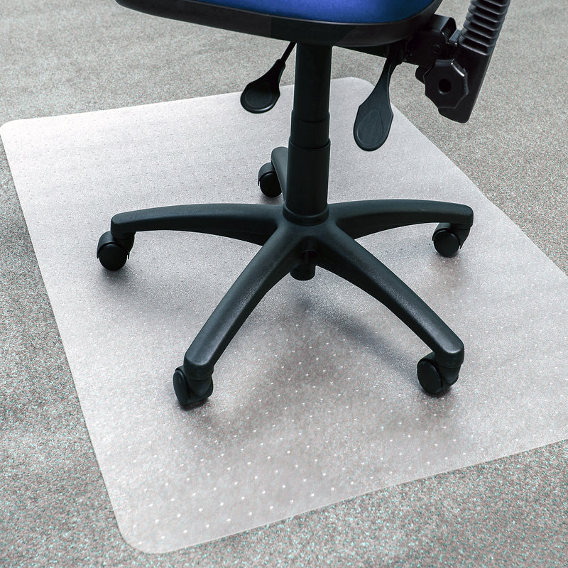 Floortex Ecotex Carpet Chair Mat, 36" x 48", Designed for Low-Pile Carpet, Clear Marvec BioPVC (NRCMFLFG0002)