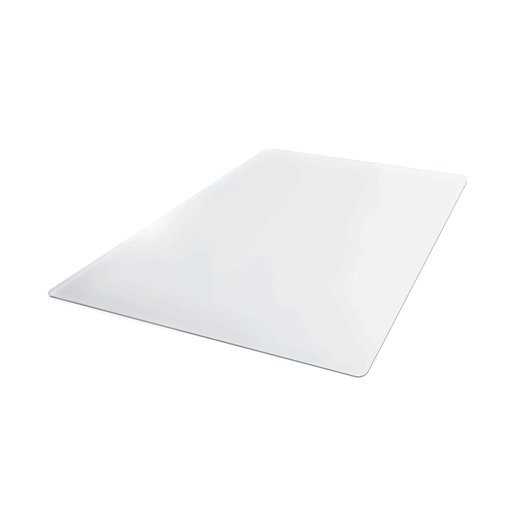 Floortex Ecotex Hard Floor Chair Mat, 45" x 53", Clear Marvec BioPVC (NRCMFLFS0003)