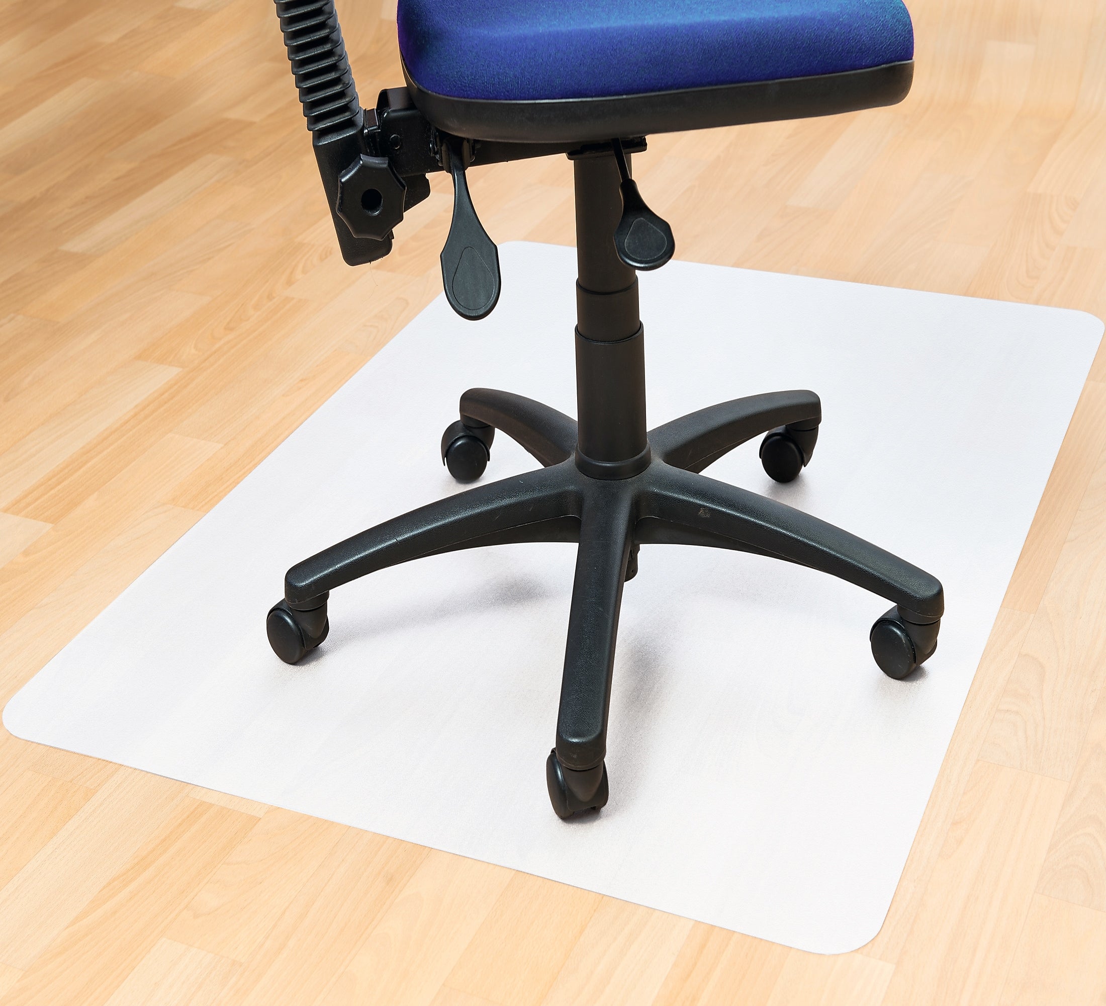 Floortex Revolutionmat Hard Floor Chair Mat, 46" x 57", Translucent Polypropylene (NCMFLLAC0004)