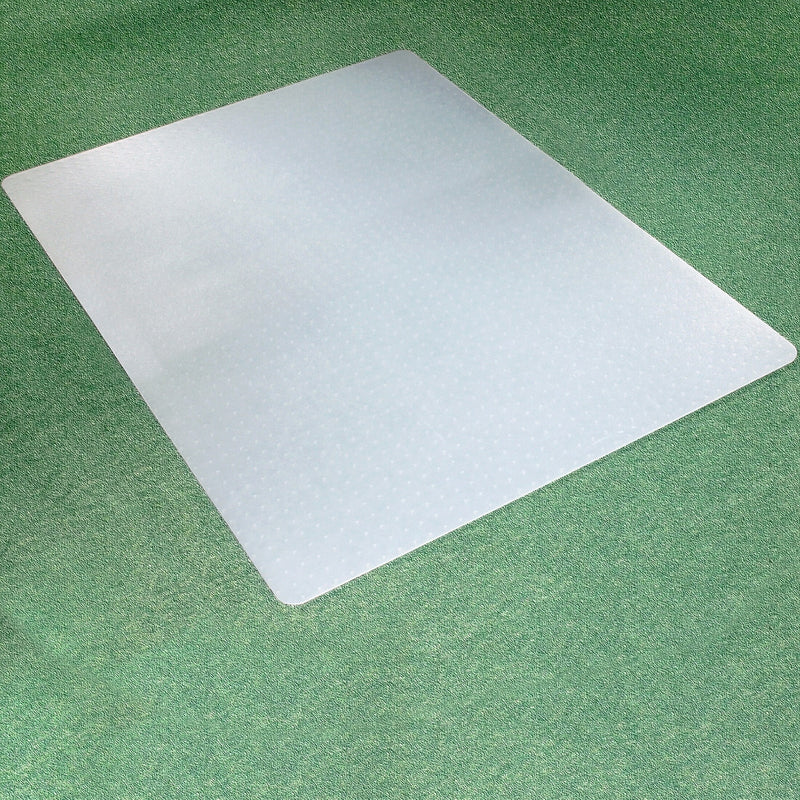 Floortex Revolutionmat Carpet Chair Mat, 29" x 46", Designed for Low-Pile Carpet, Translucent Polypropylene (NCMFLLGC0001)