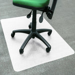 Floortex Revolutionmat Carpet Chair Mat, 45" x 53", Designed for Low-Pile Carpet, Translucent Polypropylene (NCMFLLGC0003)