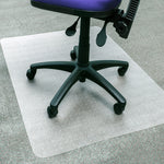Floortex Cleartex Advantagemat Plus Carpet Chair Mat, 36" x 48", Clear APET (NCCMFLAG0002)