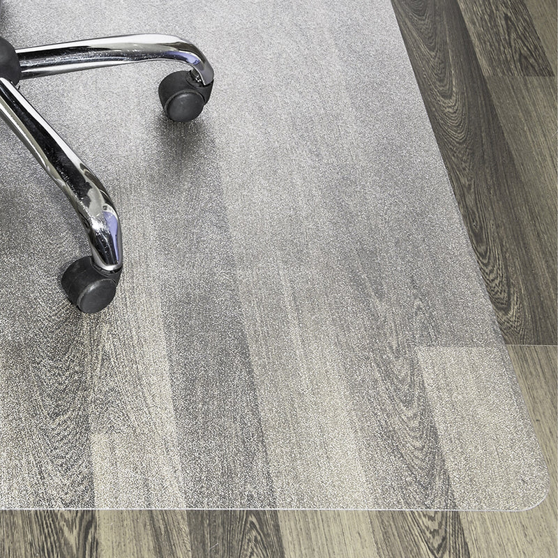 Floortex Cleartex AdvantagematPlus Hard Floor Chair Mat with Lip, 36" x 48", Clear APET (NCCMFLAS0003)