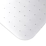 Floortex Ecotex BioPlus Carpet Chair Mat, 35" x 47", Clear Bio Based Polycarbonate (NCCMFLBG0002)