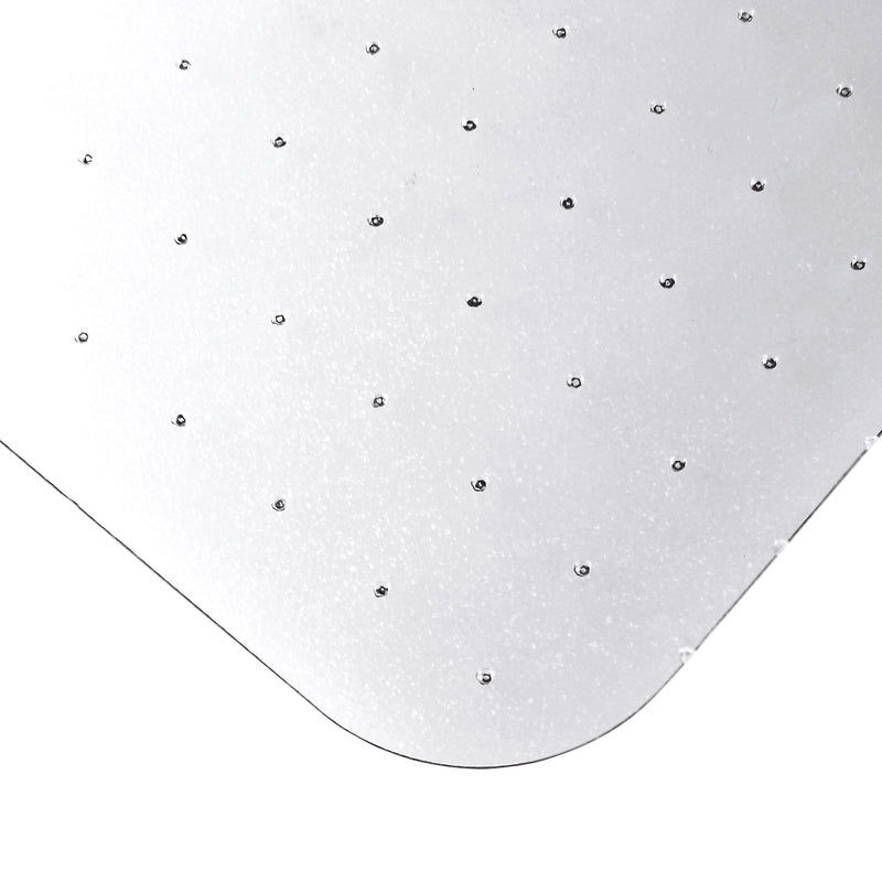 Floortex Ecotex BioPlus Carpet Chair Mat, 45" x 53", Clear Bio Based Polycarbonate (NRCMFLBG0003)