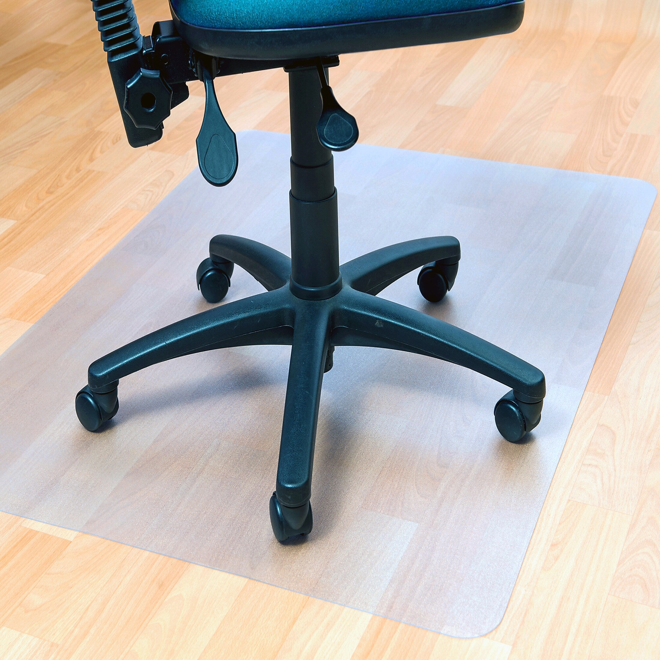 Floortex Ecotex Hard Floor Chair Mat, 29" x 47", Clear Marvec BioPVC (NCCMFLFS0001)