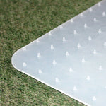 Floortex Revolutionmat Carpet Chair Mat, 45" x 53", Designed for Low-Pile Carpet, Translucent Polypropylene (NCMFLLGC0003)