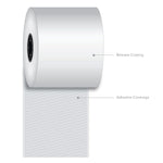 Iconex Sticky Media Direct Thermal Multipurpose Labels Roll, 3.15" x 270 Ft., White, 12 Rolls/Carton (ICX90230088)