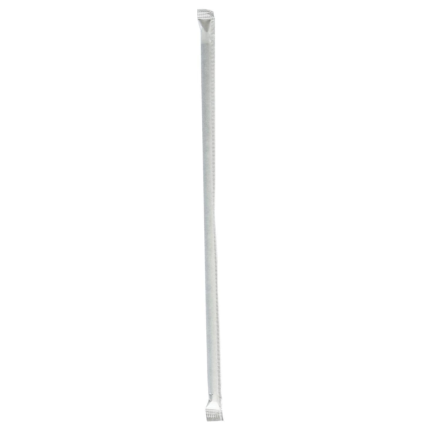 Boardwalk Individually Wrapped Black Plastic Straws, 1200/Carton (BWKGST1025BK)