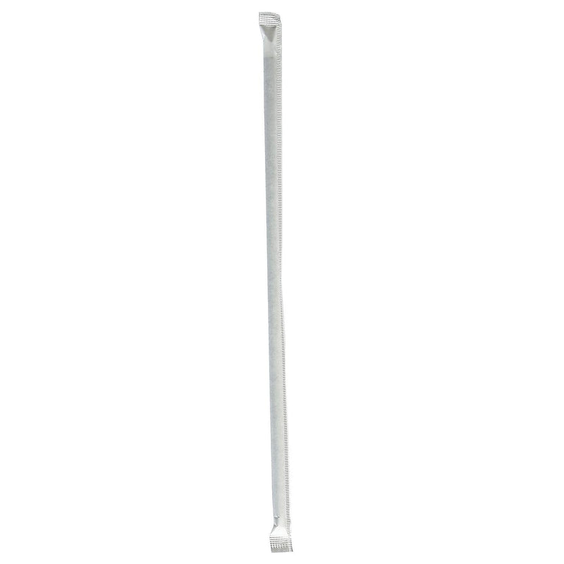 Boardwalk Individually Wrapped Black Plastic Straws, 1200/Carton (BWKGST1025BK)
