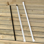 Boardwalk Individually Wrapped Black Plastic Straws, 1200/Carton (BWKGST1025BK)