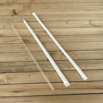Boardwalk Individually Wrapped Clear Plastic Straws, 2000/Carton (BWKJUMW1025CLR)