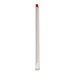 Boardwalk Individually Wrapped Red Plastic Straws, 7200/Carton (BWKGSTW775RD)