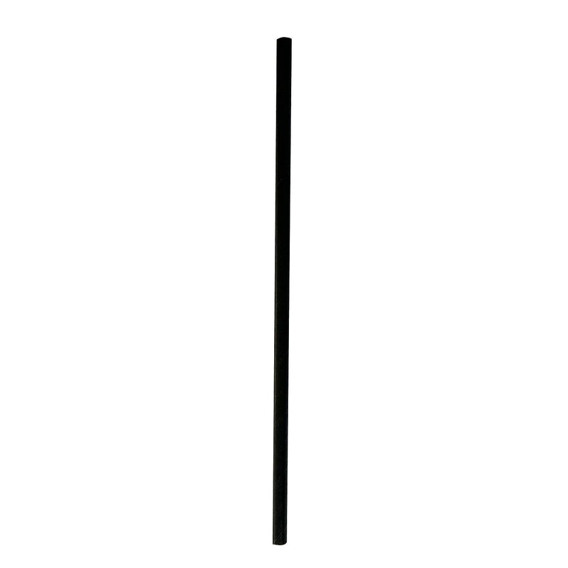 Boardwalk Individually Wrapped Black Paper Straws, 1280/Carton (BWKPPRSTRWBLIW)